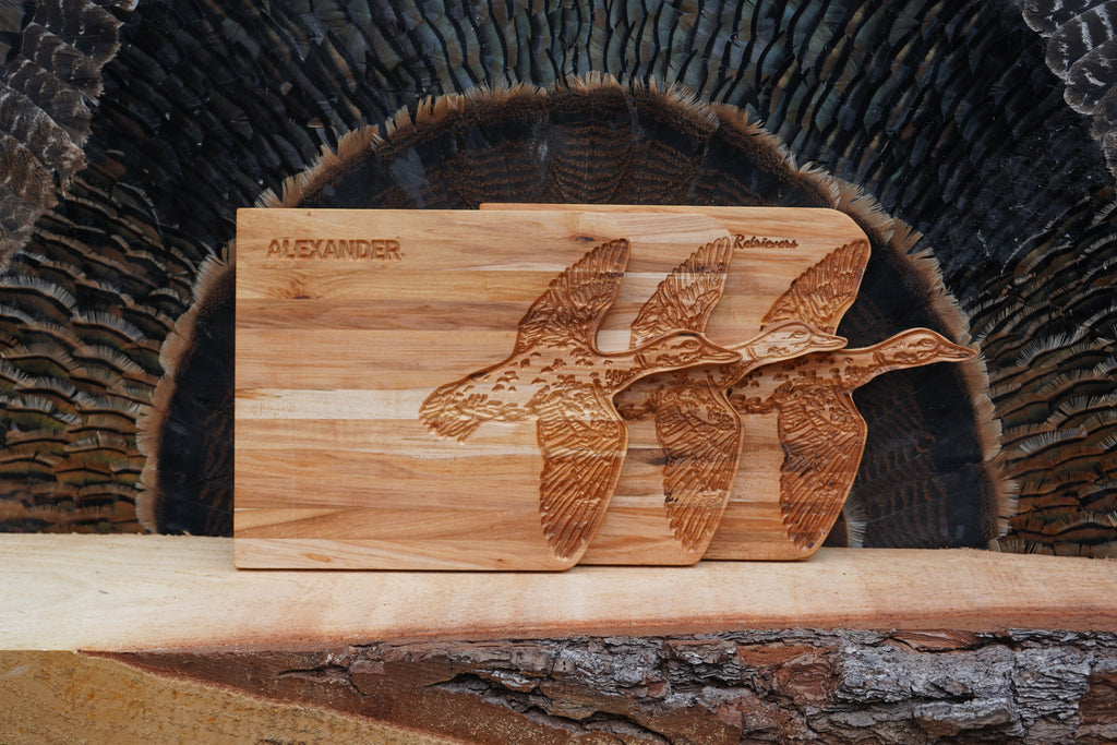 Custom Duck Cutting Board