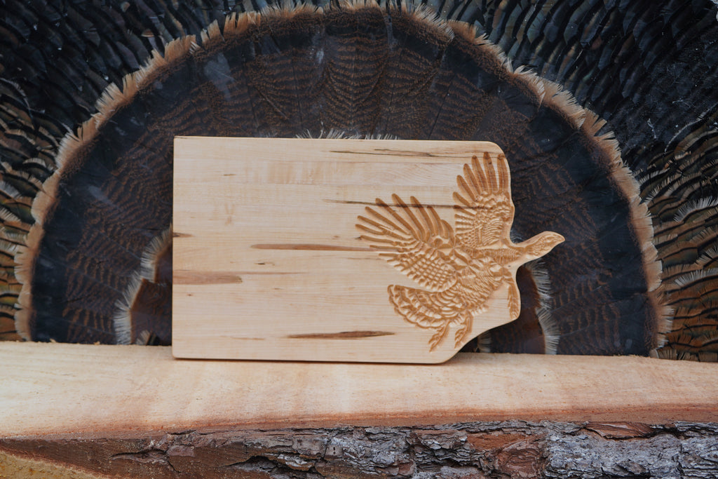 Turkey Flying Cutting Board