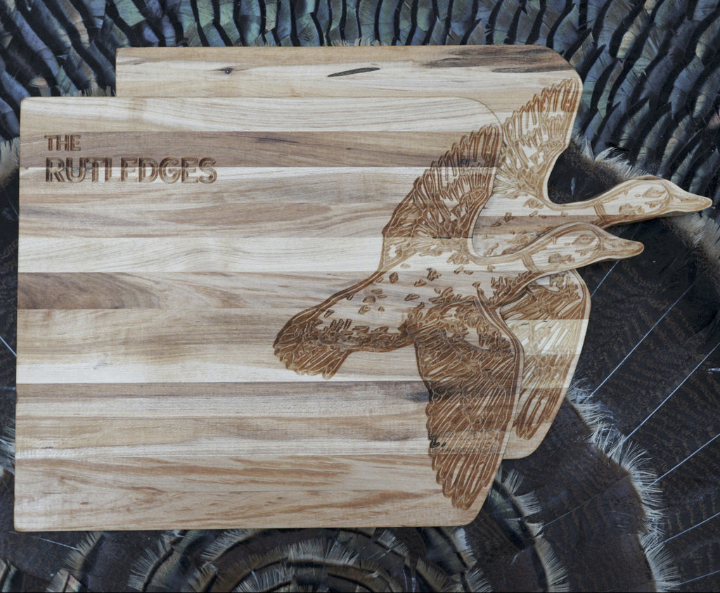 Custom Duck Cutting Board