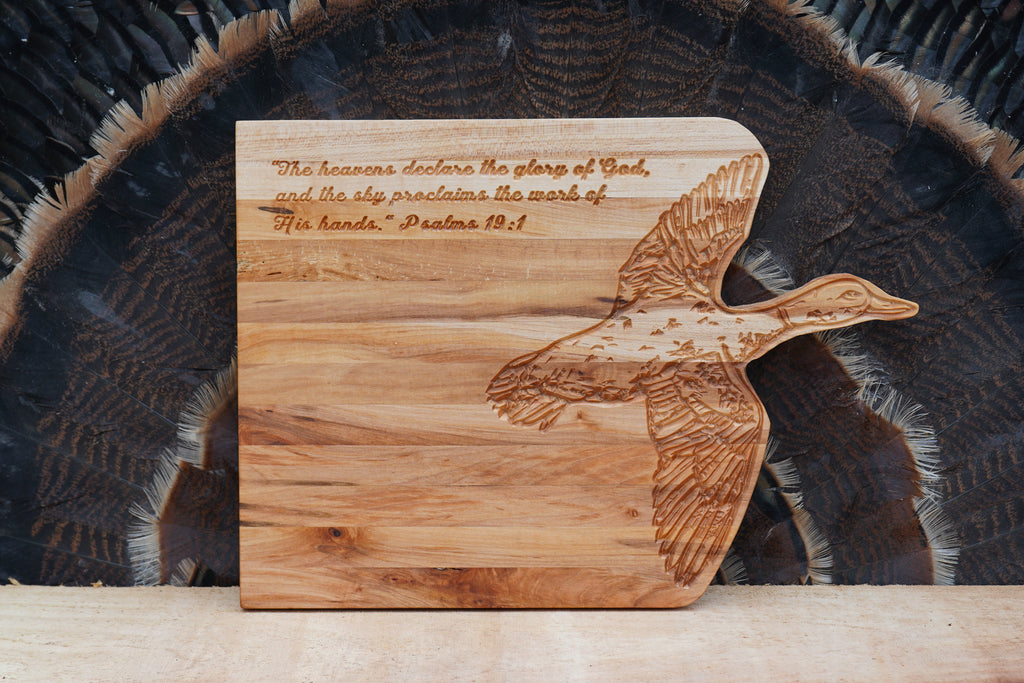 Custom Duck Cutting Board