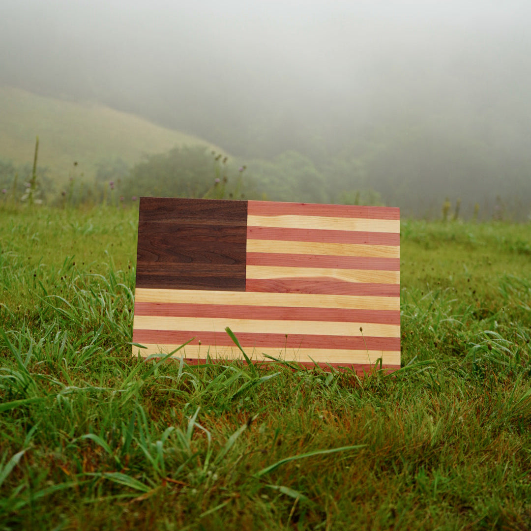 American Flag Cutting Board